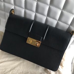 Lanvin black purse